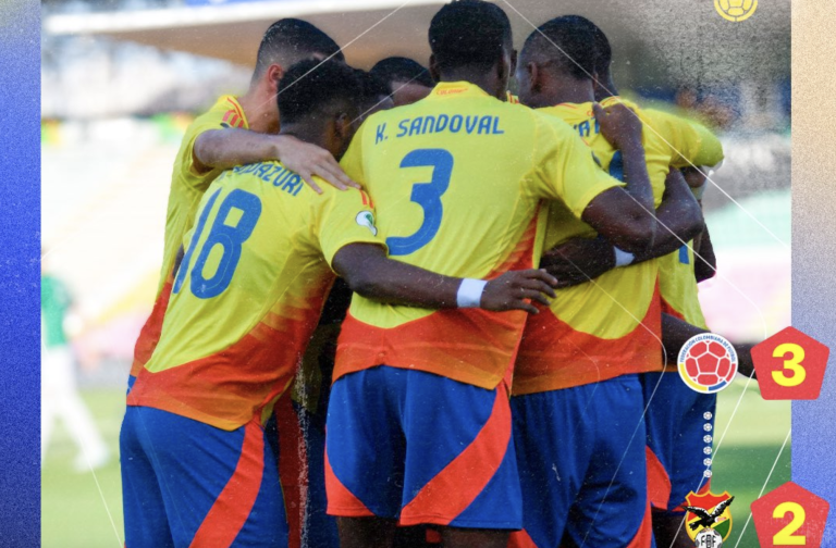 Colombia ganó en el sudamericano y clasificó